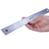 12" Stainless Steel Office Ruler With Non Slip Cork Base, Pack of 3