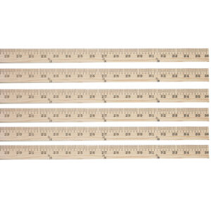 Wood Yardstick, 36", Pack of 6