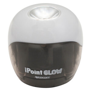 iPoint Glow Color Changing Battery Pencil Sharpener, Assorted Colors (No Color Choice)