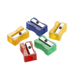 Single-Hole Pencil Sharpener, Assorted Colors (No Color Choice), 24 Per Pack, 3 Packs