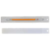 2-Piece 12" Ruler with Pencil Storage, Pack of 6