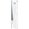 Graphic Arts Ruler, 3" x 12", Pack of 2