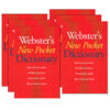 Webster's New Pocket Dictionary, Pack of 6