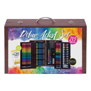 Deluxe Artist Wood Set, 215 Pieces