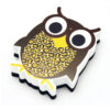 Magnetic Whiteboard Eraser, Wise Owl, Pack of 6