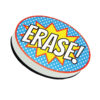 Magnetic Whiteboard Eraser, Superhero Erase!, Pack of 6