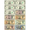 Math Die-Cut Magnets, U.S. Dollars, 12 Per Pack, 6 Packs