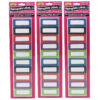 Die-Cut Magnetic Foam Color Dots Labels-Nameplates, 30 Per Pack, 3 Packs