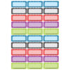 Die-Cut Magnetic Foam Color Dots Labels-Nameplates, 30 Per Pack, 3 Packs