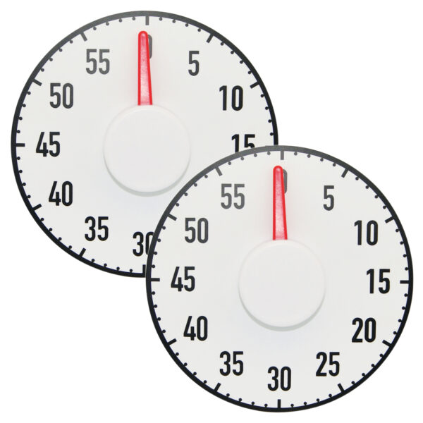 Magnetic Big Timer, 7.5", Pack of 2