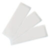 Clear View Self-Adhesive Extra Small Name Plate Pocket 3-1-4" x 10-1-2", 25 Per Pack, 2 Packs