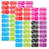 Die-Cut Magnetic Dominoes, 36 Per Pack, 2 Packs