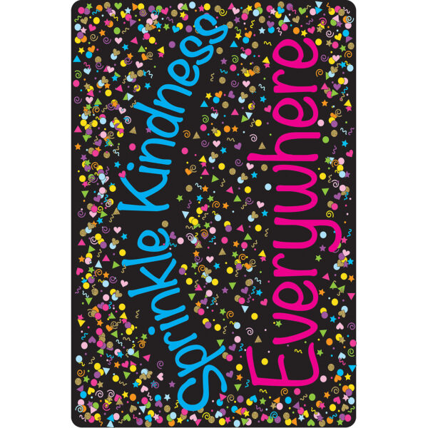 Computer Mouse Pad, 8" x 10", Sprinkle Kindness Everywhere, Pack of 6