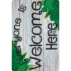 Computer Mouse Pad, 8" x 10", Everyone is Welcome Here, Beech Wood, Greenery, Pack of 6