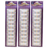 Magnetic Die-Cut Small Foam Nameplates & Labels, Confetti, 30 Per Pack, 3 Packs