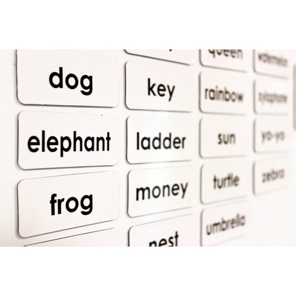 ABC Picture Words Double-Sided Magnets, 27 Per Pack, 3 Packs