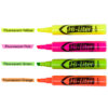 Hi-Liter Desk-Style Highlighters, Assorted Colors, Smear Safe, Nontoxic, 4 Per Pack, 4 Packs