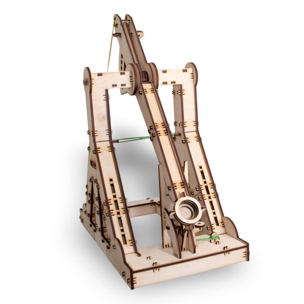 Trebuchet 3D Wooden STEM Construction Kit