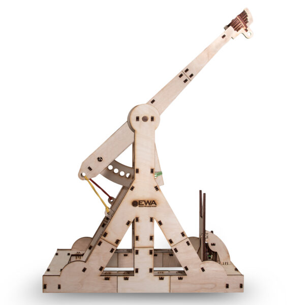 Trebuchet 3D Wooden STEM Construction Kit