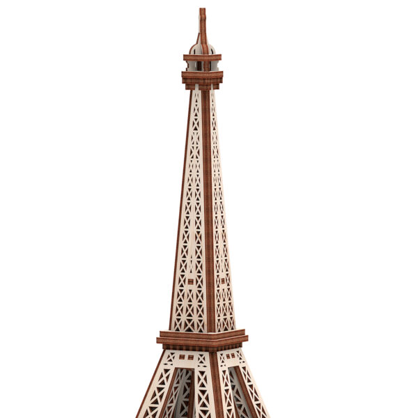 Eiffel Tower Wooden 3D Model, STEM Building Kit