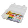 Pencil Box Clear, Pack of 6