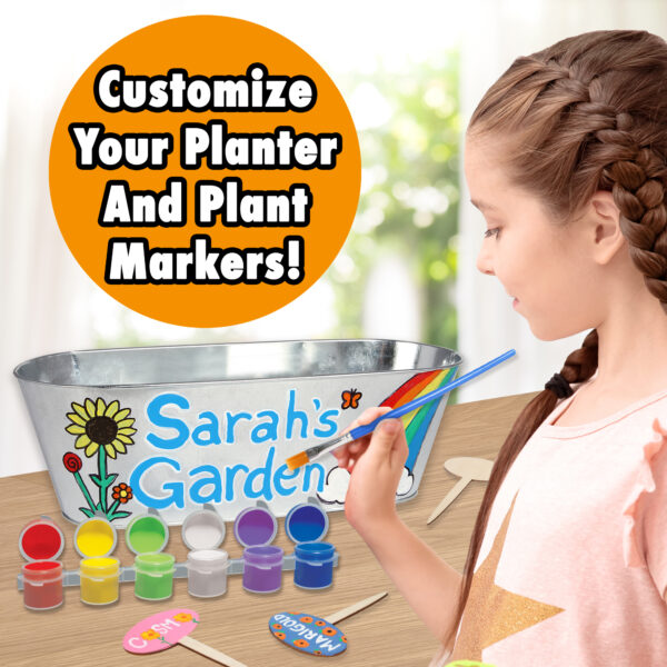 MiracleGro Paint & Plant My First Flower Growing Kit