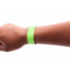 Sequentially Numbered Security Wristbands, 3-4", Green, Pack of 100