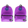 Basic Backpack 16" Purple, Pack of 2