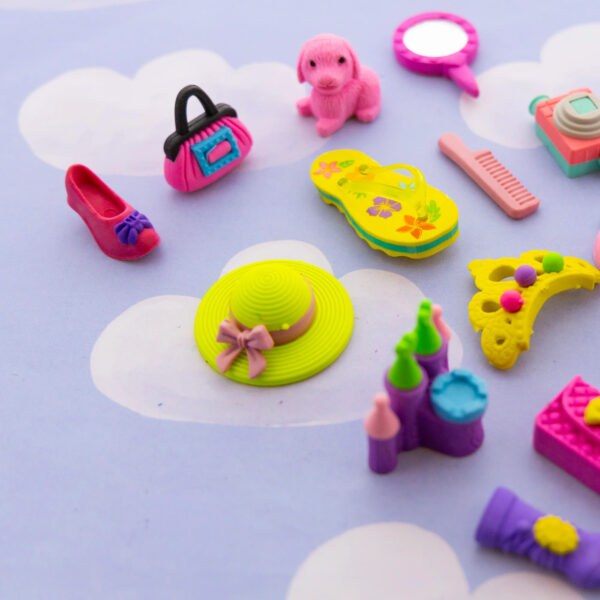 Princess Bash 3D Eraser Sets, 4 Per Set, 24 Sets