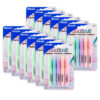 Mini Highlighter with Cap Clip, Pastel, 5 Per Pack, 12 Packs