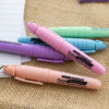 Mini Highlighter with Cap Clip, Pastel, 5 Per Pack, 12 Packs