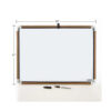 Cork Framed Magnetic Dry Erase Board with Marker & 2 Magnets, 17" x 23"