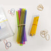 Rubber Bands, Assorted Sizes, 2oz.-56.70g Per Pack, 6 Packs