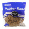 Rubber Bands, Assorted Sizes, 2oz.-56.70g Per Pack, 6 Packs