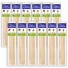 Round Natural Wooden Dowel, 3-8" x 12", 6 Per Pack, 12 Packs