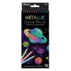 Metallic Colored Pencils, 12 Per Pack, 6 Packs