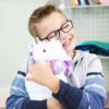 Washable Sensory Plush Lap Pad, Unicorn