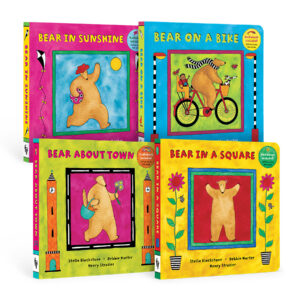 PreK Bear Series Board Book Bundle, Set of 4