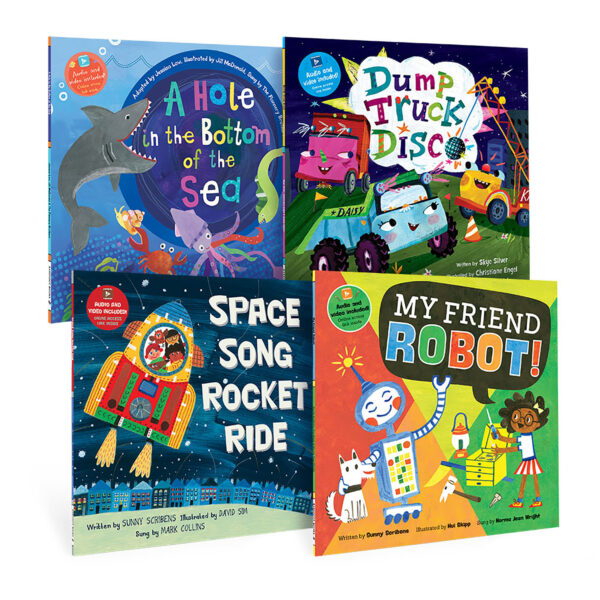 Kindergarten STEAM Singalongs Book Bundle, Set of 4