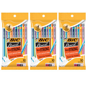 Mechanical Pencils, 0.9mm, 10 Per Pack, 3 Packs