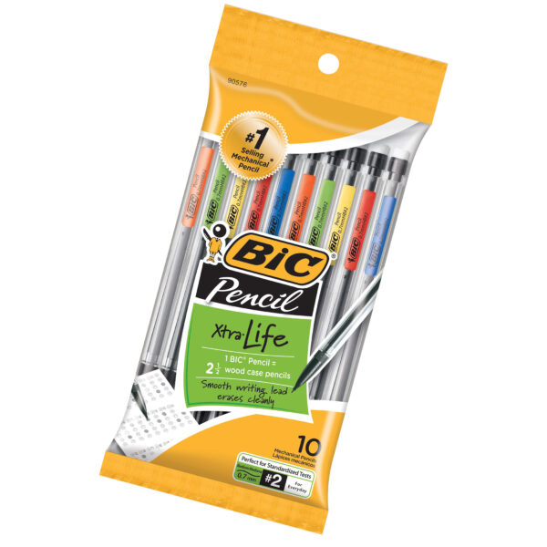 Mechanical Pencils, 0.7mm, 10 Per Pack, 3 Packs