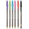 Cristal Xtra Bold Fashion Ballpoint Pen, Medium Point (1.6mm), Assorted Colors, 24 Per Pack, 2 Packs