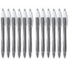 Glide Exact Retractable Ball Point Pen, Fine Point (0.7 mm), Black, 12-Count