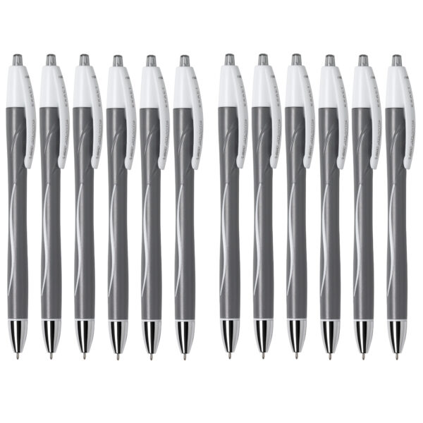 Glide Exact Retractable Ball Point Pen, Fine Point (0.7 mm), Black, 12-Count