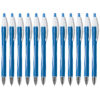 Glide Exact Retractable Ball Point Pen, Fine Point (0.7 mm), Blue, 12-Count