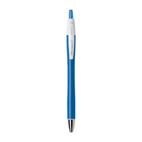 Glide Exact Retractable Ball Point Pen, Fine Point (0.7 mm), Blue, 12-Count