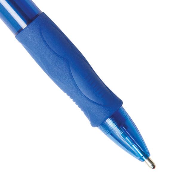 Glide Bold Retractable Ball Point Pen, Bold Point (1.6mm), Blue, 12-Count