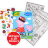 Coloring Book, Peppa Pig, 96 Pages, Pack of 8