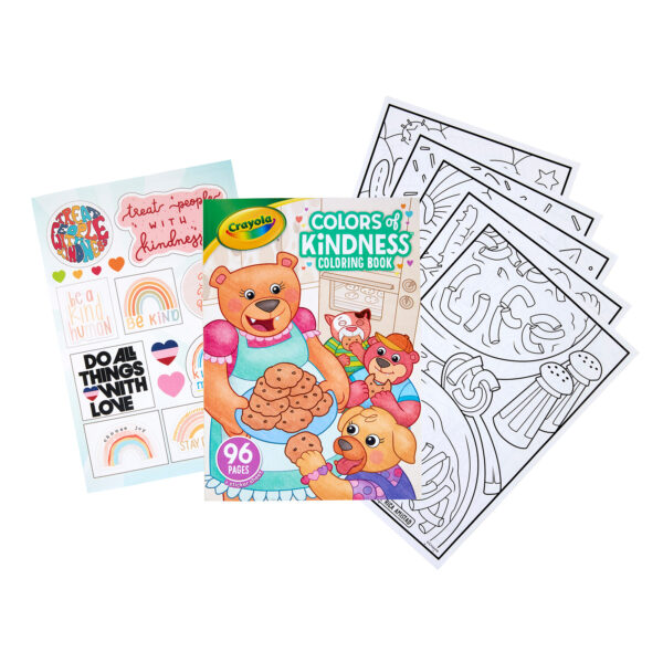 Colors of Kindness Coloring Book, 96 Pages, Pack of 12