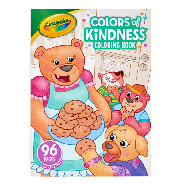 Colors of Kindness Coloring Book, 96 Pages, Pack of 12